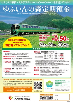 ゆふいんの森定期預金