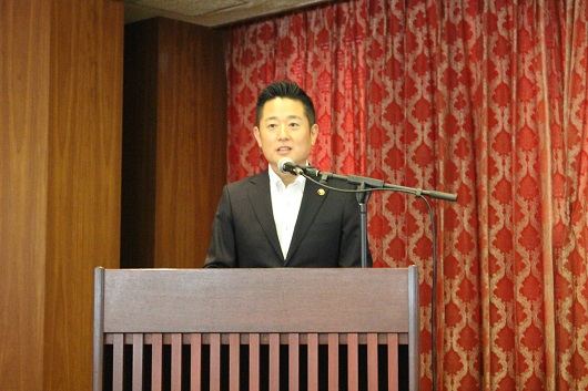 宇佐国東半島観光・地域振興広域連携Project推進協議会会長代理 宇佐市長　後藤　竜也　様（ご来賓）